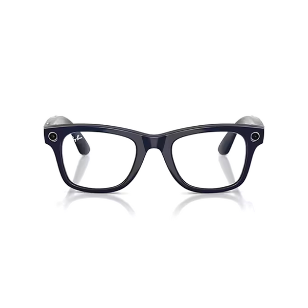Ray-ban - Wayfarer- Shiny Cosmic Blue W/trans Saphire Glasses - Blue