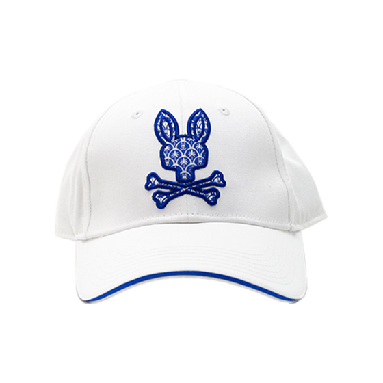 Psycho Bunny - Brad Baseball Snapback Hat - White