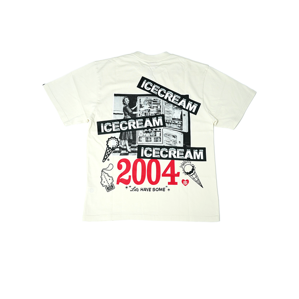 Ice Cream - Humor Tee - White — alternate view