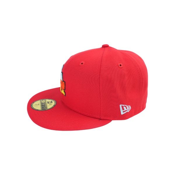 New Era - 5950 Los Angeles Dodgers 60th Fitted Hat - Red — alternate view