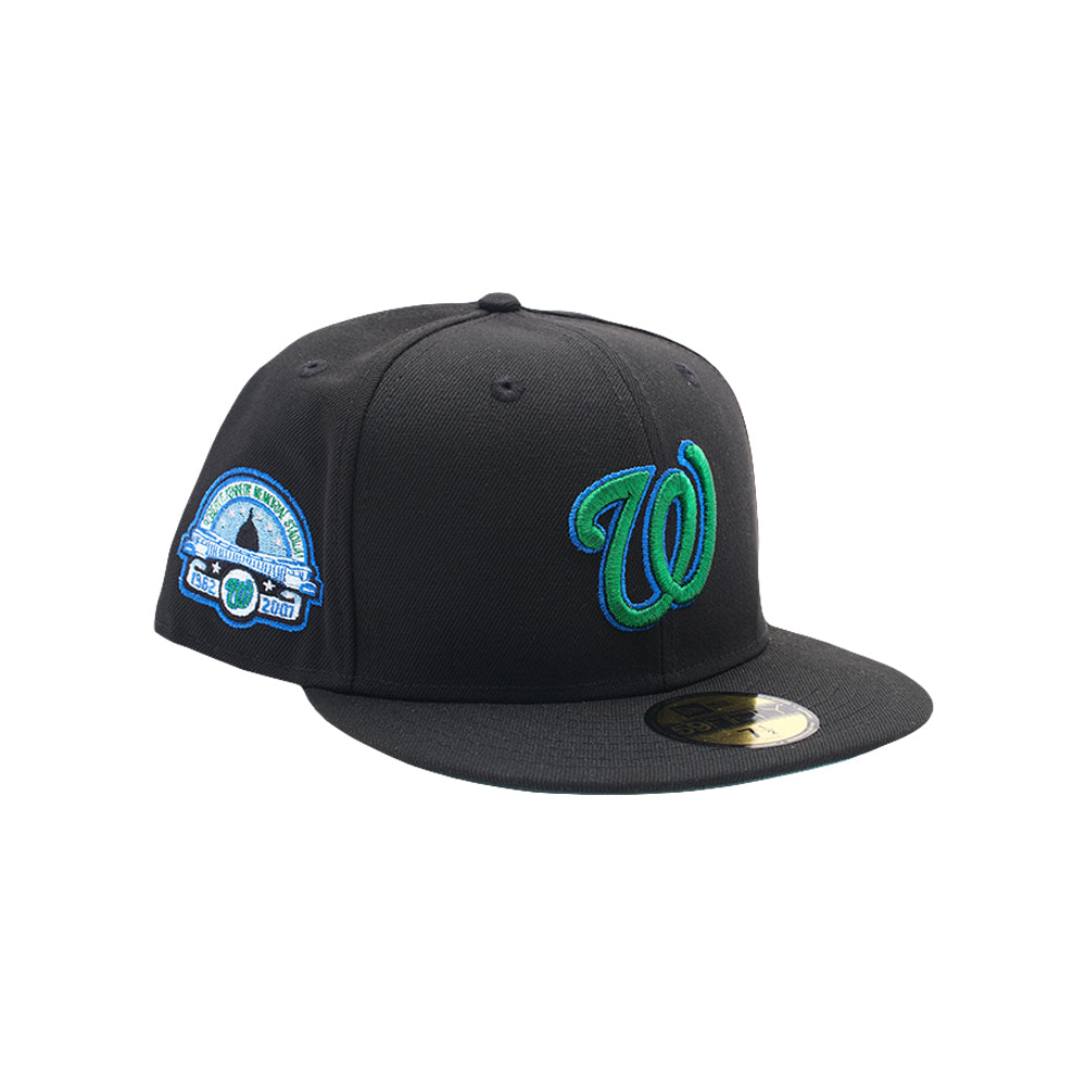 New Era - Washington Nationals Mens - Accessories - Hats - Fitted Hats - Black