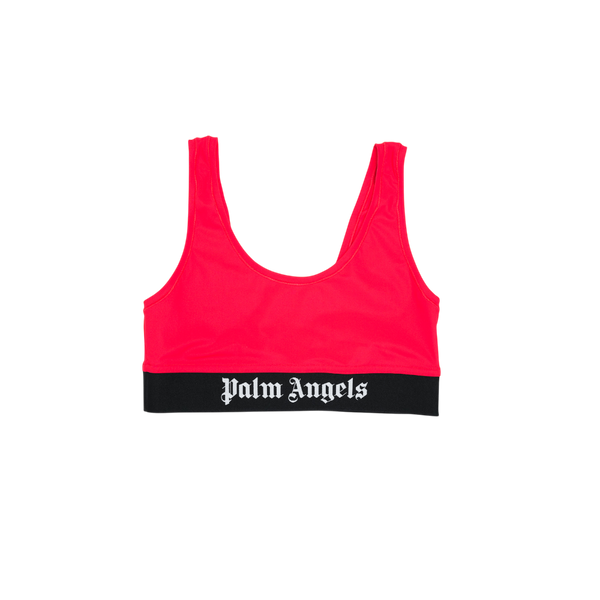 Palm Angels - Classic Logo Sport Bra Tee - Black