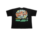 Free Refills - FRR Tee Short Sleeve Graphic Tee - Black
