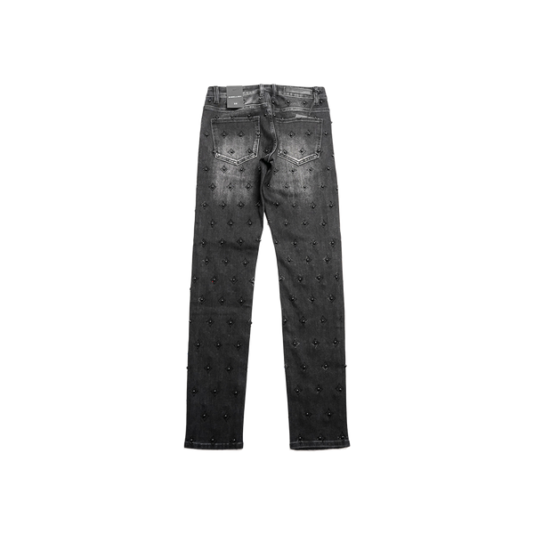 Embellish - Cygnus Denim - Black — alternate view