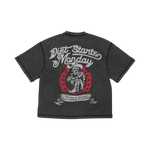 Diet Starts Monday - Cowboy Tee - Black