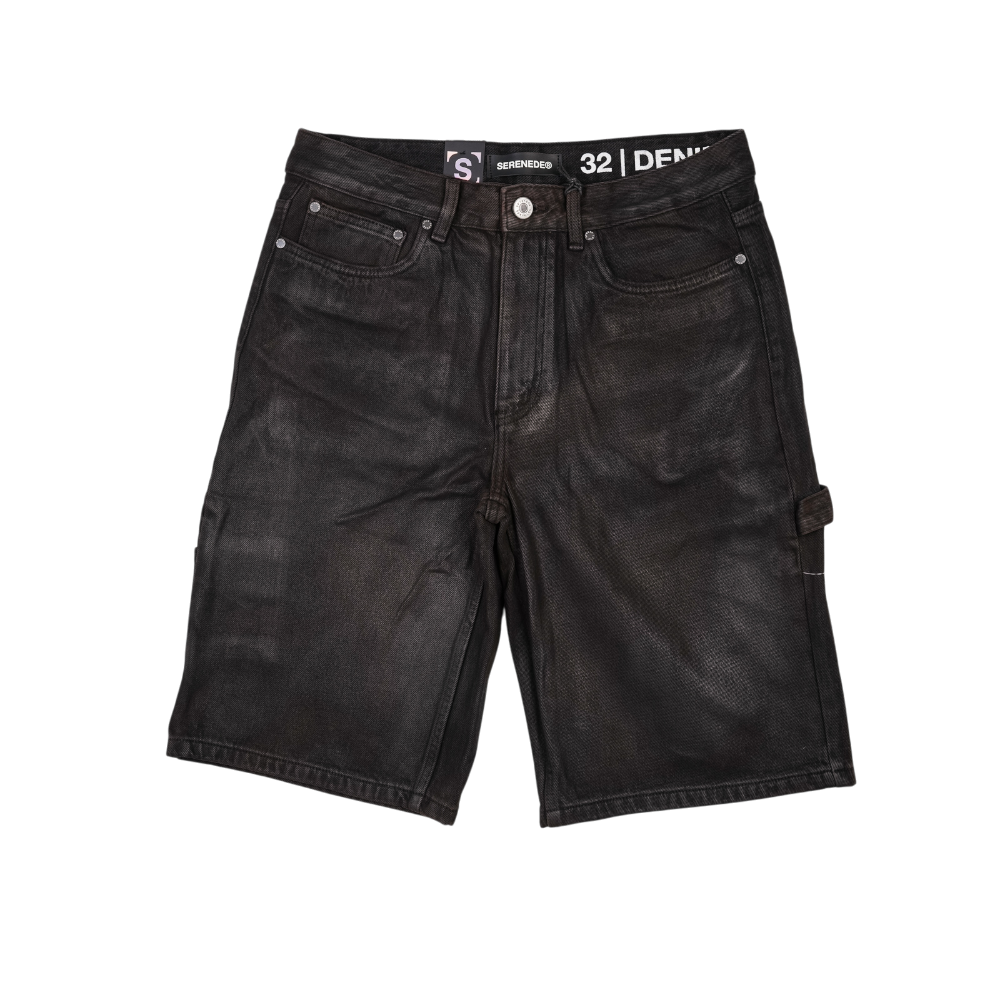 Serenede - Constellation Denim Shorts - Brown
