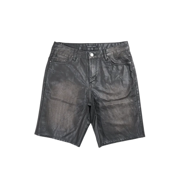 Embellish - Midnight Leather Shorts - Black