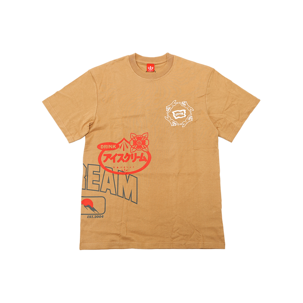 Ice Cream - Overlay (oversize) Ss Knit Tee - Multicolor