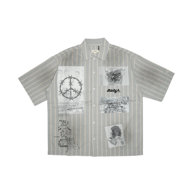 Bldg4 - Cathedral Ss Woven Shirt - Grey