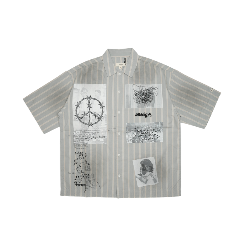 Bldg4 - Cathedral Ss Woven Shirt - Grey