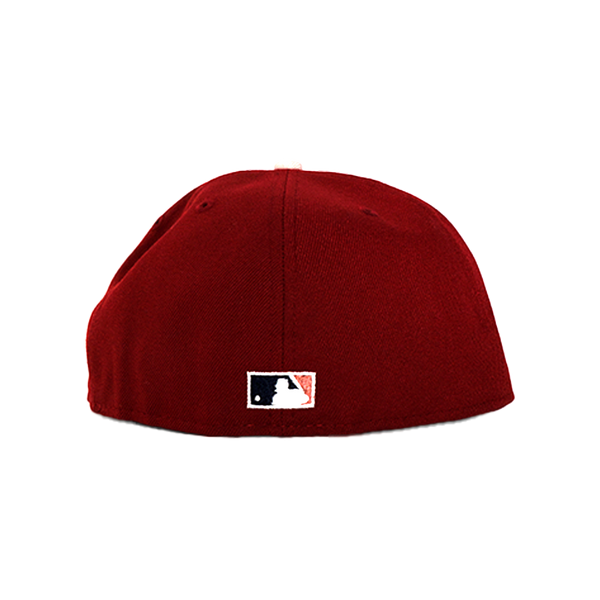New Era - Seattle Marlin- Fitted Hat - Red — alternate view