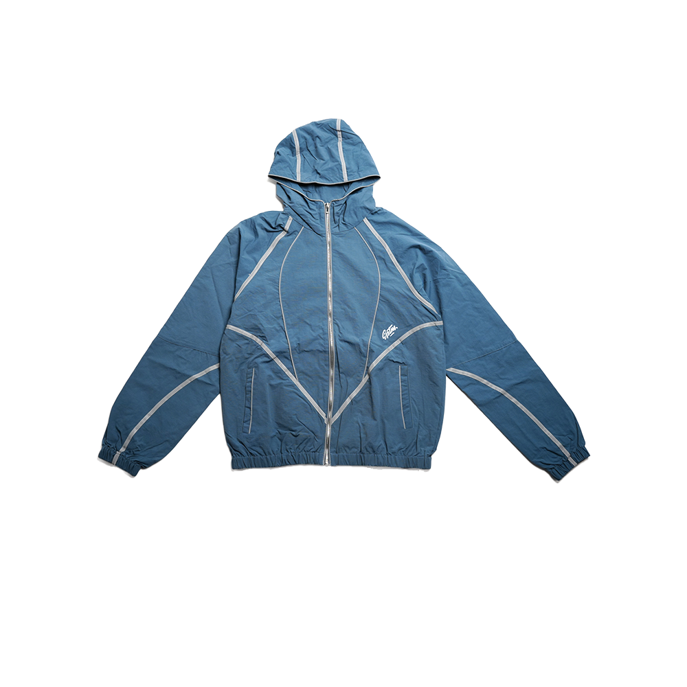 EPTM - Union Jacket Nylon Denim Jacket - Blue