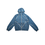 EPTM - Union Jacket Nylon Denim Jacket - Blue