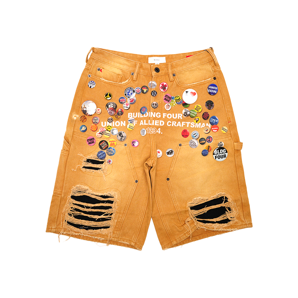 Bldg4 - Chrysler Short Shorts - Multicolor