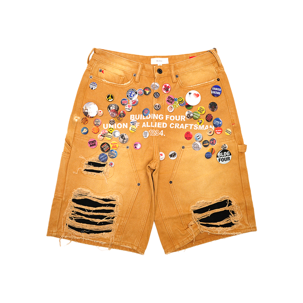 Bldg4 - Chrysler Short Shorts - Multicolor