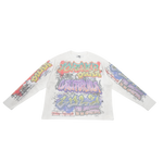 Duaa - Street Long Sleeve Tee - White