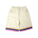 Hideout - Waffle Knit Shorts - Multicolor