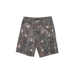 Crysp Denim - Lotus Camo Shorts - Multicolor