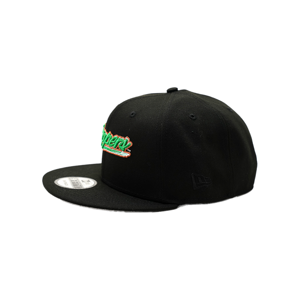New Era - 950 Edmonton Trappers PCL Snapback Hat - Black — alternate view