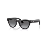 Ray-ban - Skyler - Shiny Black W/polar Grad Graph Glasses - Black