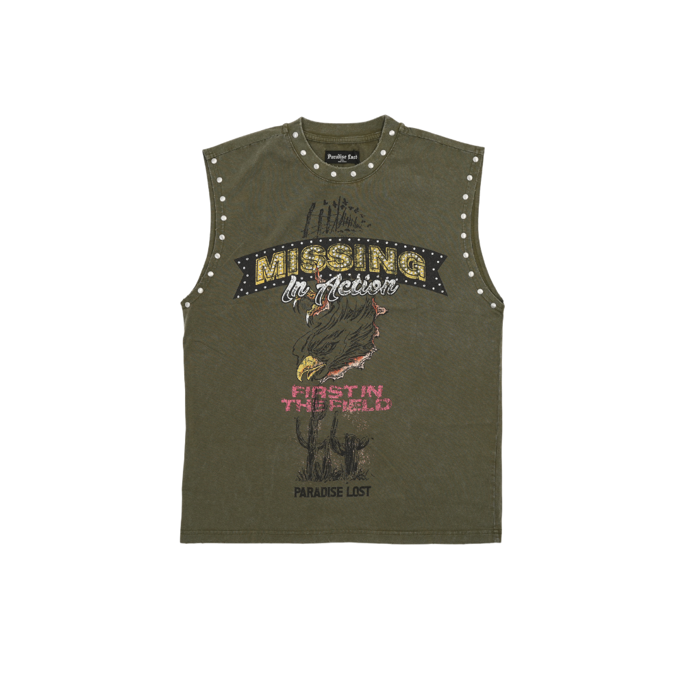 Paradise Lost - Destruction Theory Cut Off Tee - Olive