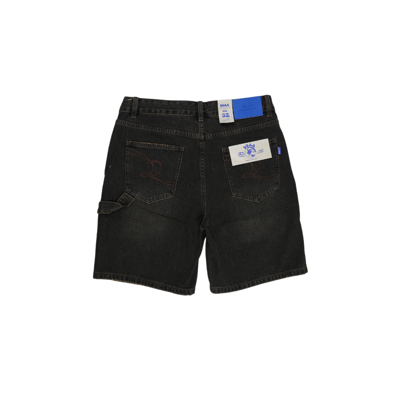 Duaa - Park Brown Short Shorts - Blue