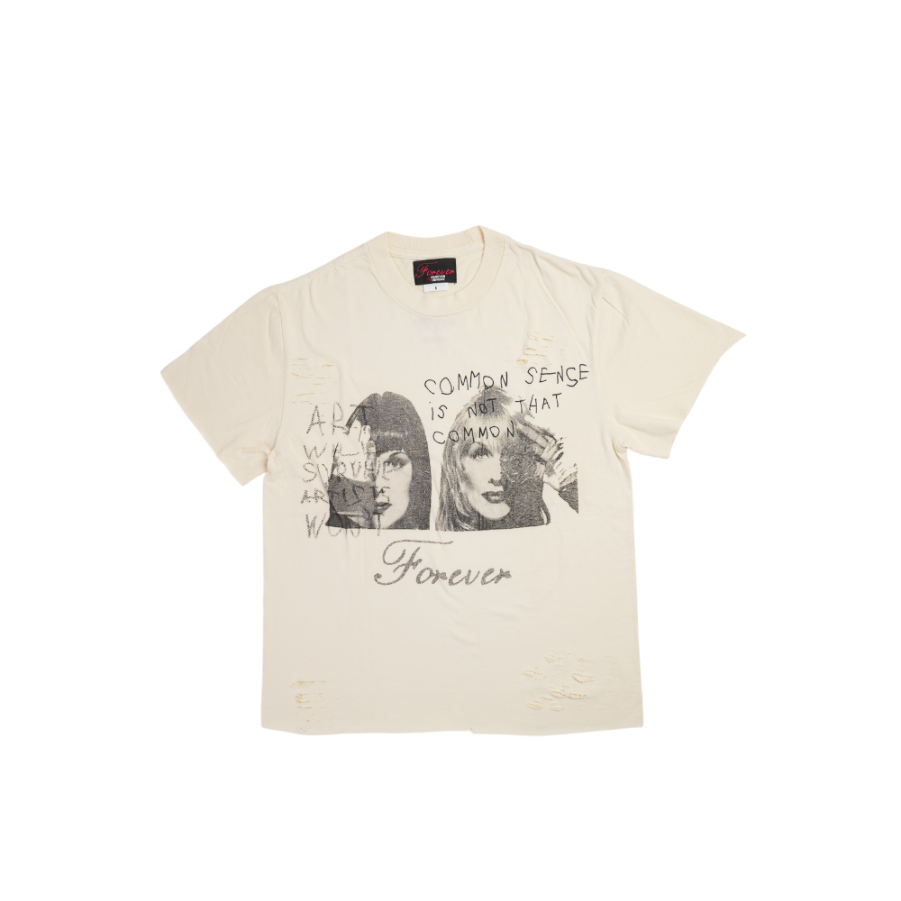 Forever Hungry - Common Sense Tee - Cream