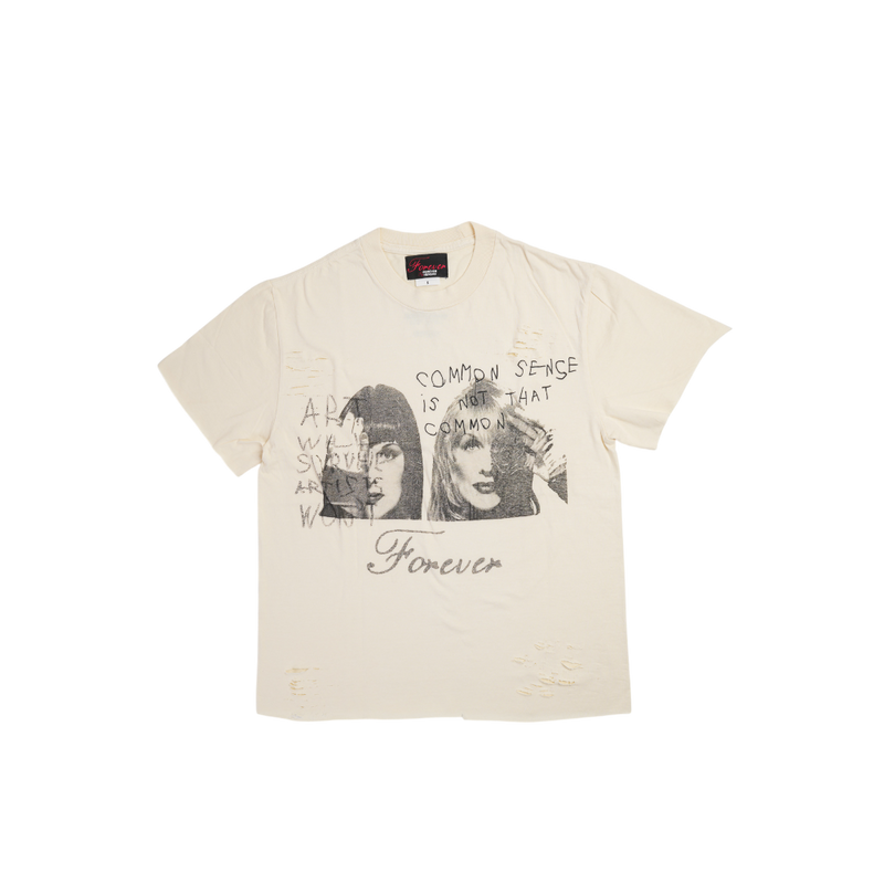 Forever Hungry - Common Sense Tee - Cream