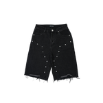 Homme + Femme - Arsenal Studded Shorts - Black