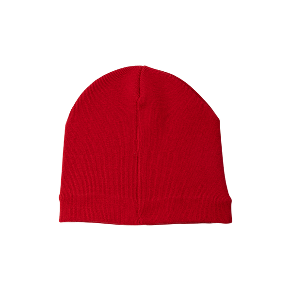 Almost Someday - Sugar Hill - Loverboy Skully Beanie - Red — alternate view