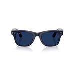 Ray-ban - Wayfarer- Shiny Cosmic Blue W/trans Saphire Glasses - Blue