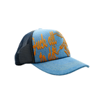 Jungles - Fuck All to Do Trucker Snapback Hat - Denim