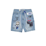 Duaa - Teleport Blue Short Shorts - Blue