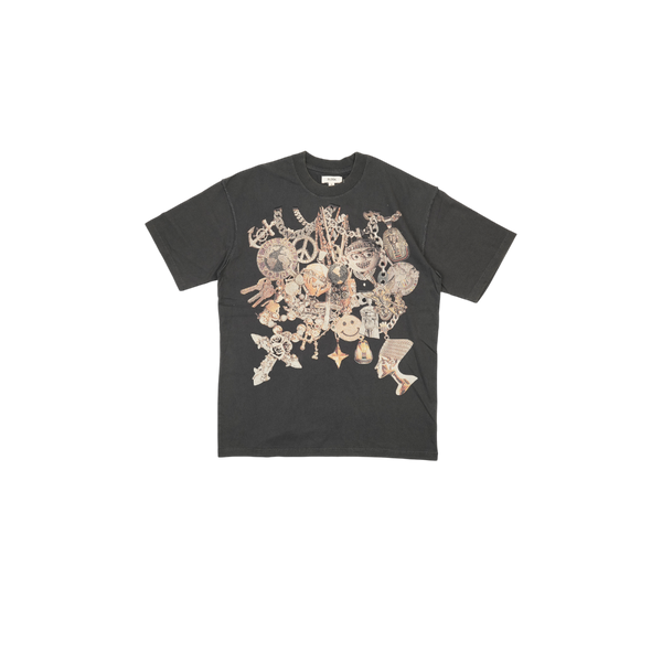 Bldg4 - Heavy Ss Knit Tee - Charcoal