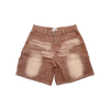 Dry Rot - Dr. Stamped Cargo Short Shorts - Brown