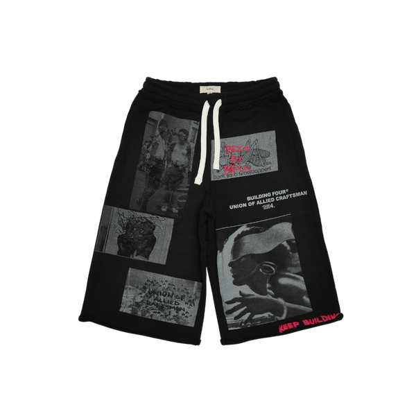 Bldg4 - Palace Short Shorts - Black