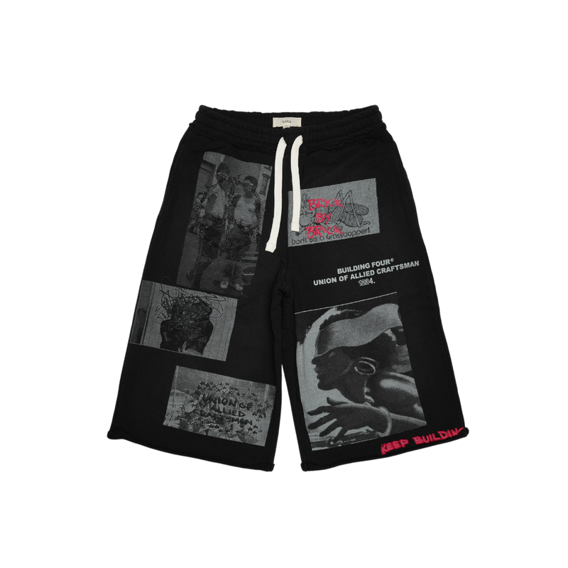 Bldg4 - Palace Short Shorts - Black