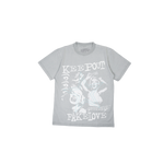 Keep Out Fake Love - Kofl - All Luck Tee - Dirty White - White