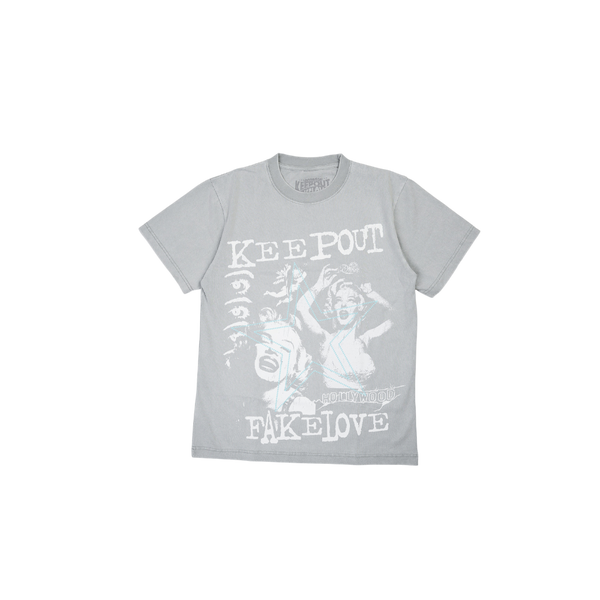 Keep Out Fake Love - Kofl - All Luck Tee - Dirty White - White