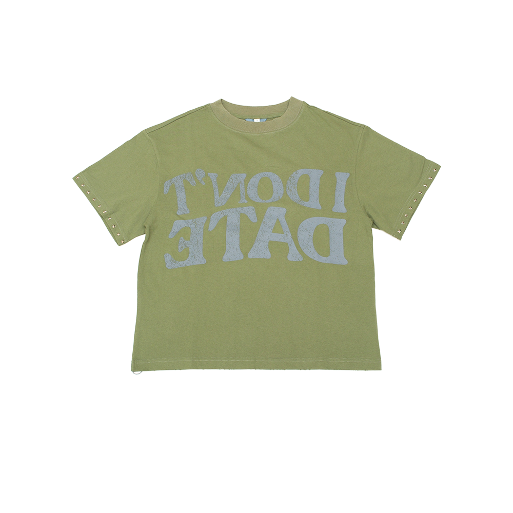 Lifted Anchors - I Don't Hate Crop T-shirt - Multicolor