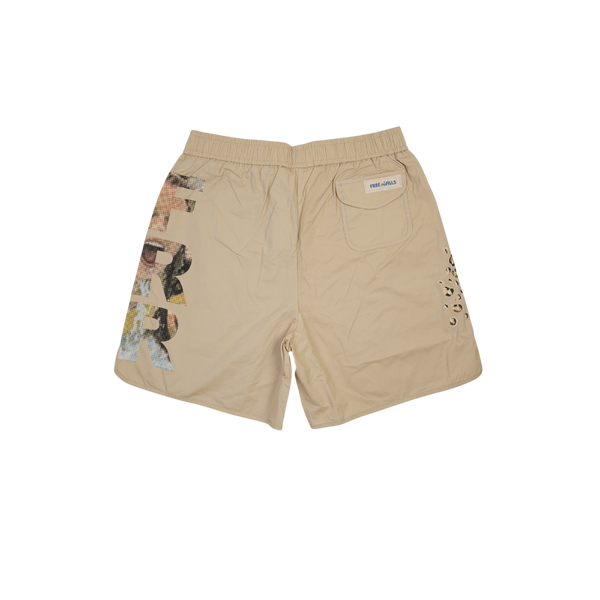 Free Refills - Property Shorts - Tan — alternate view