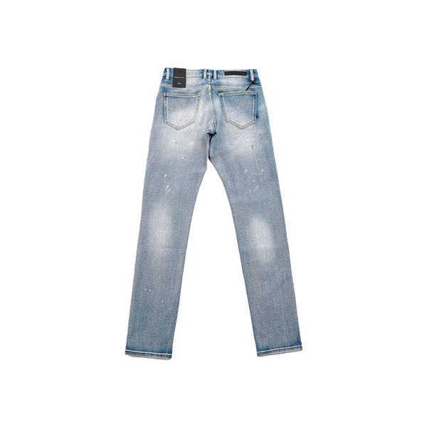 Embellish - David Skinny - Bleach Blue Pants - Blue — alternate view