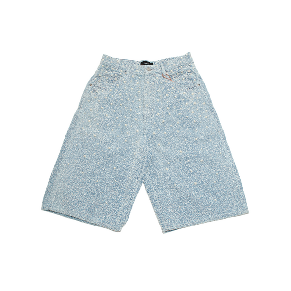 Long Shorts Textured Pearl