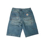One of These Days - Denim Painter Shorts - Black
