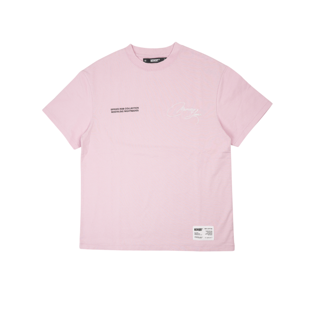 Memory Lane - Memory - Collection Tee - Pink