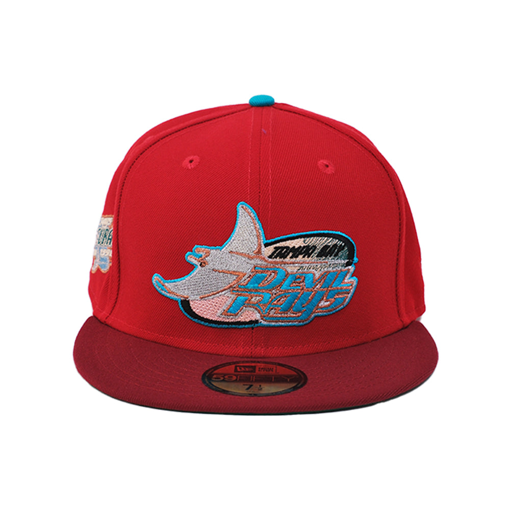 New Era - Tampa Bay Devil Rays Fitted Hat - Teal