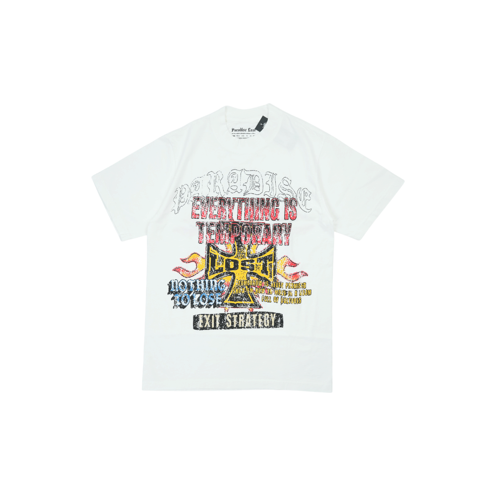 Paradise Lost - Iron Cross Tee - White