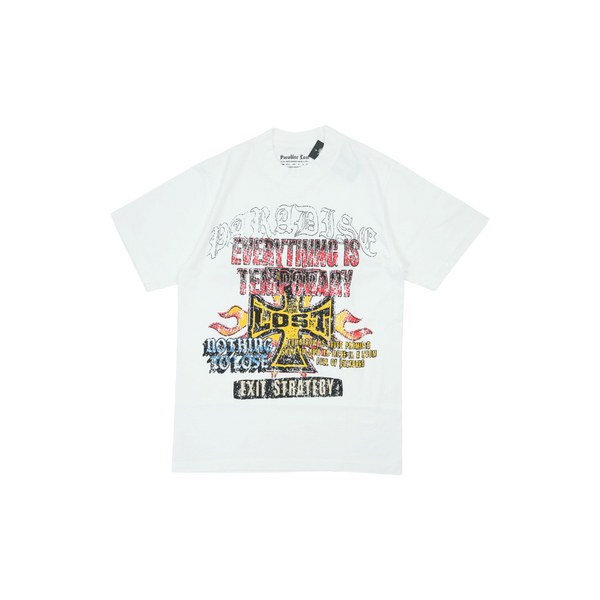 Paradise Lost - Iron Cross Tee - White