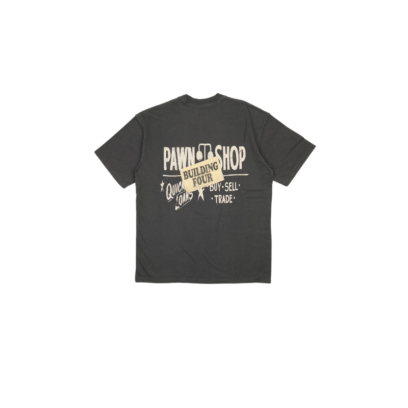 Bldg4 - Heavy Ss Knit Tee - Charcoal