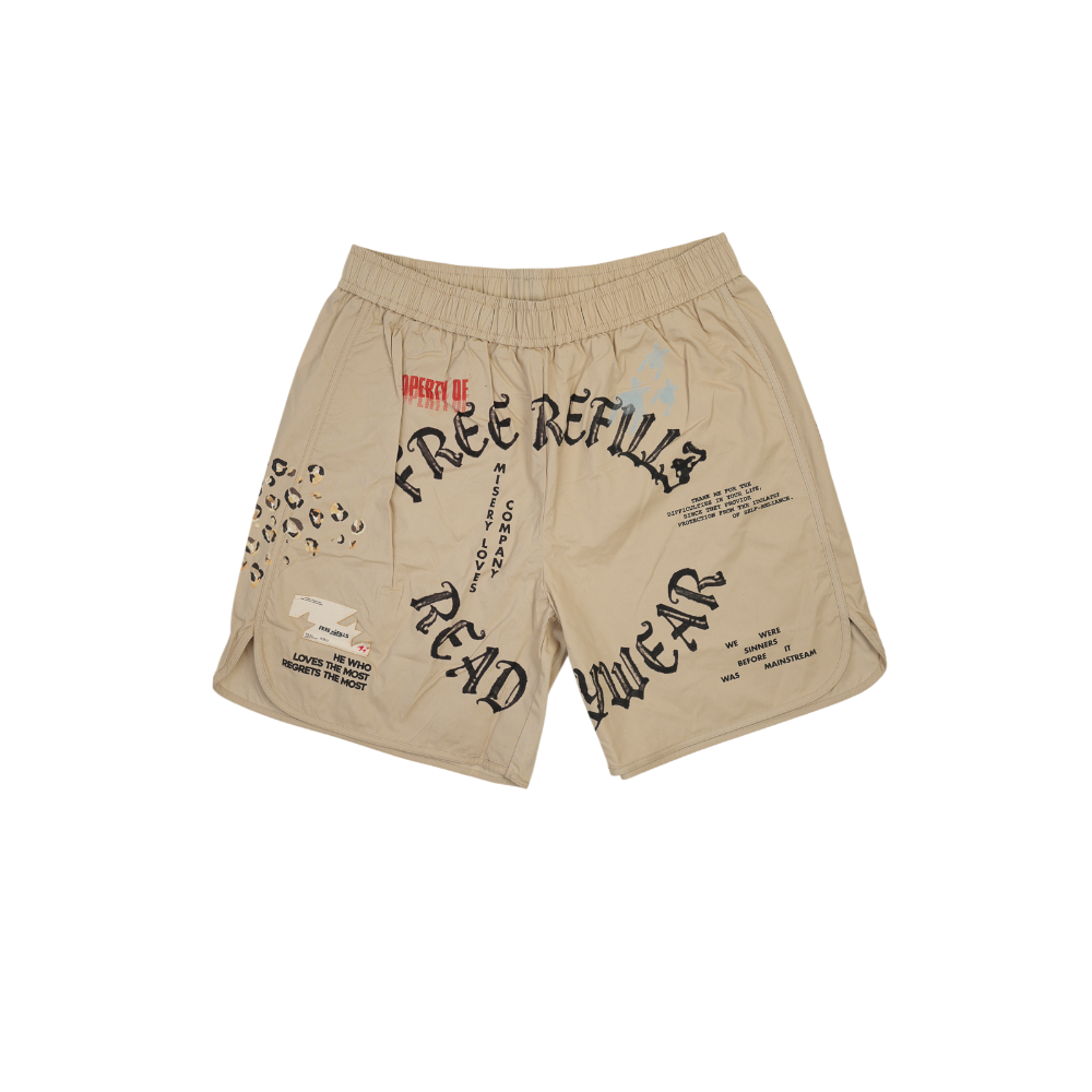 Free Refills - Property Shorts - Tan